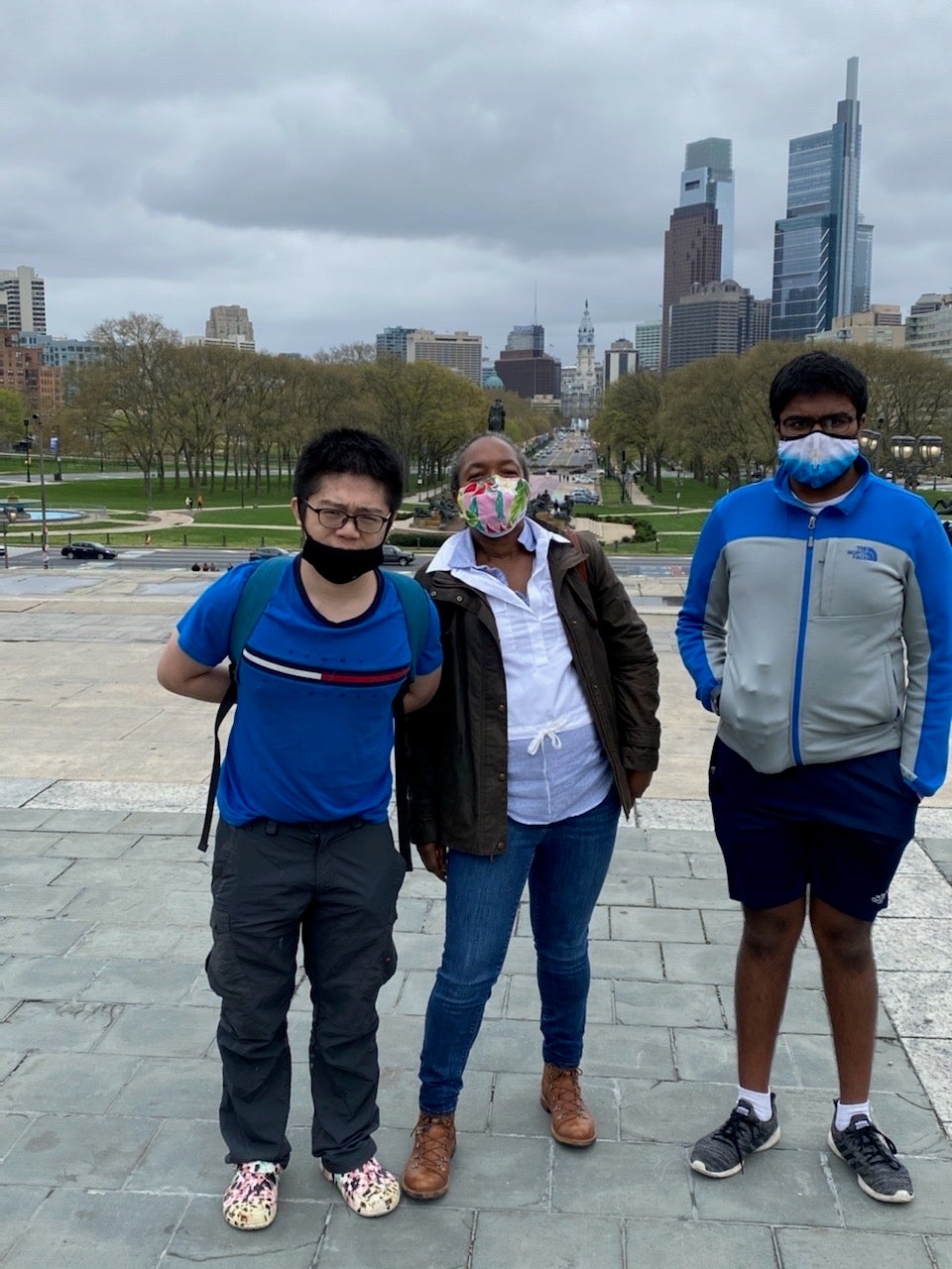 Students on a tour during Engagement Day