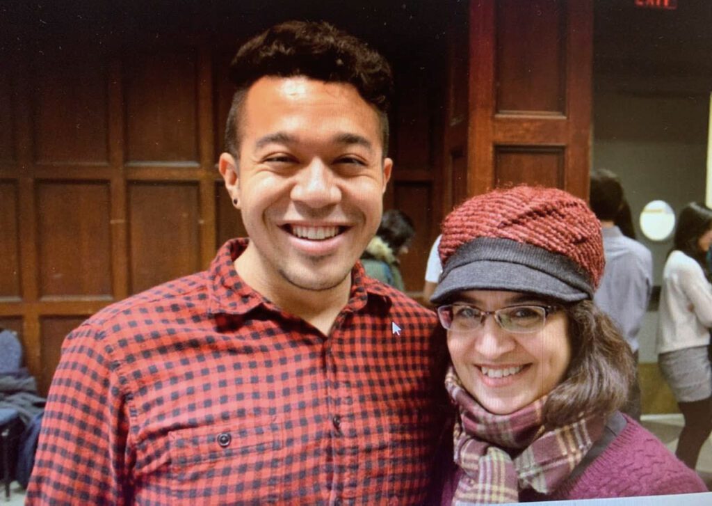 Sean Massa and Valerie deCruz at Penn