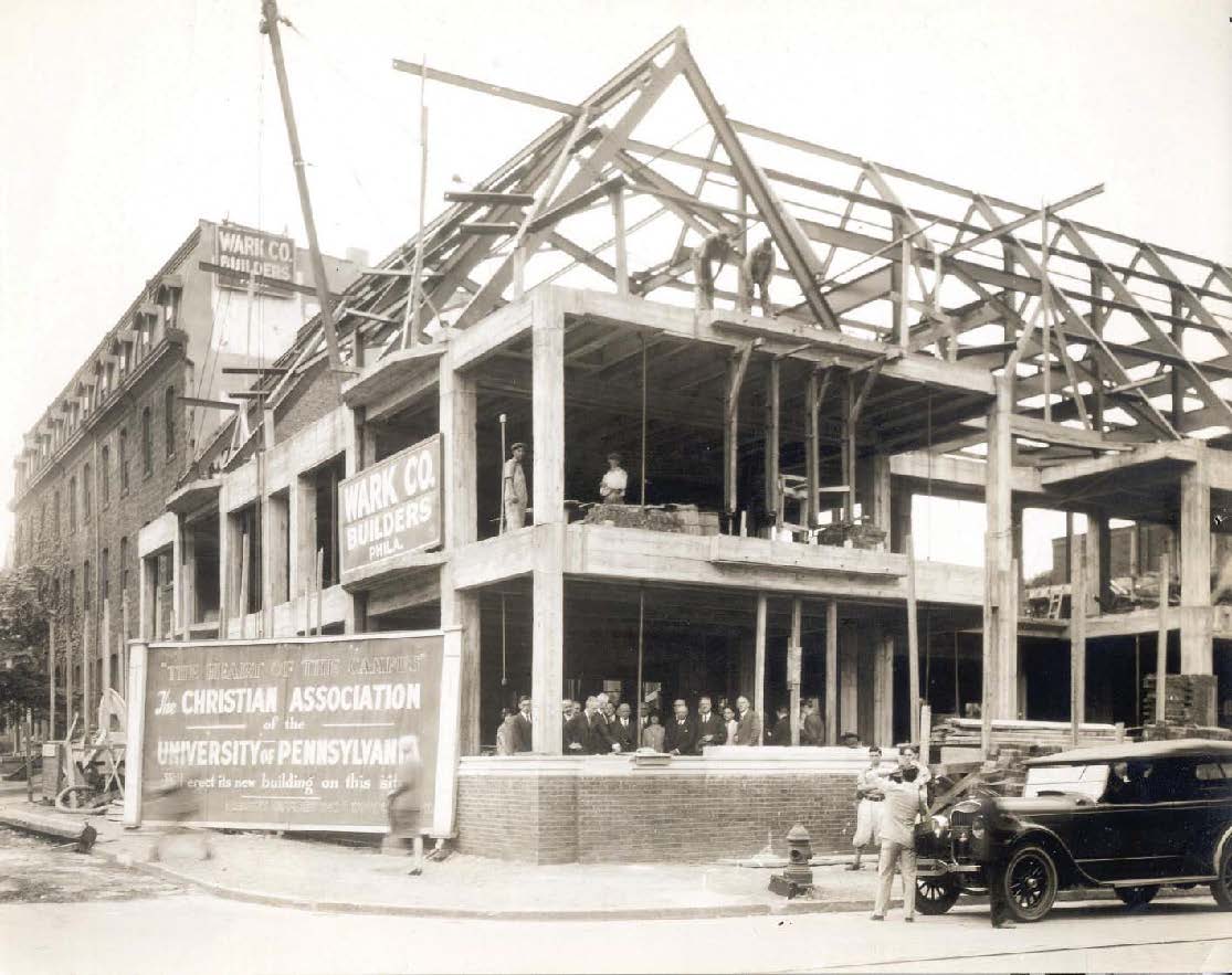 1927 construction of workers building the ARCH