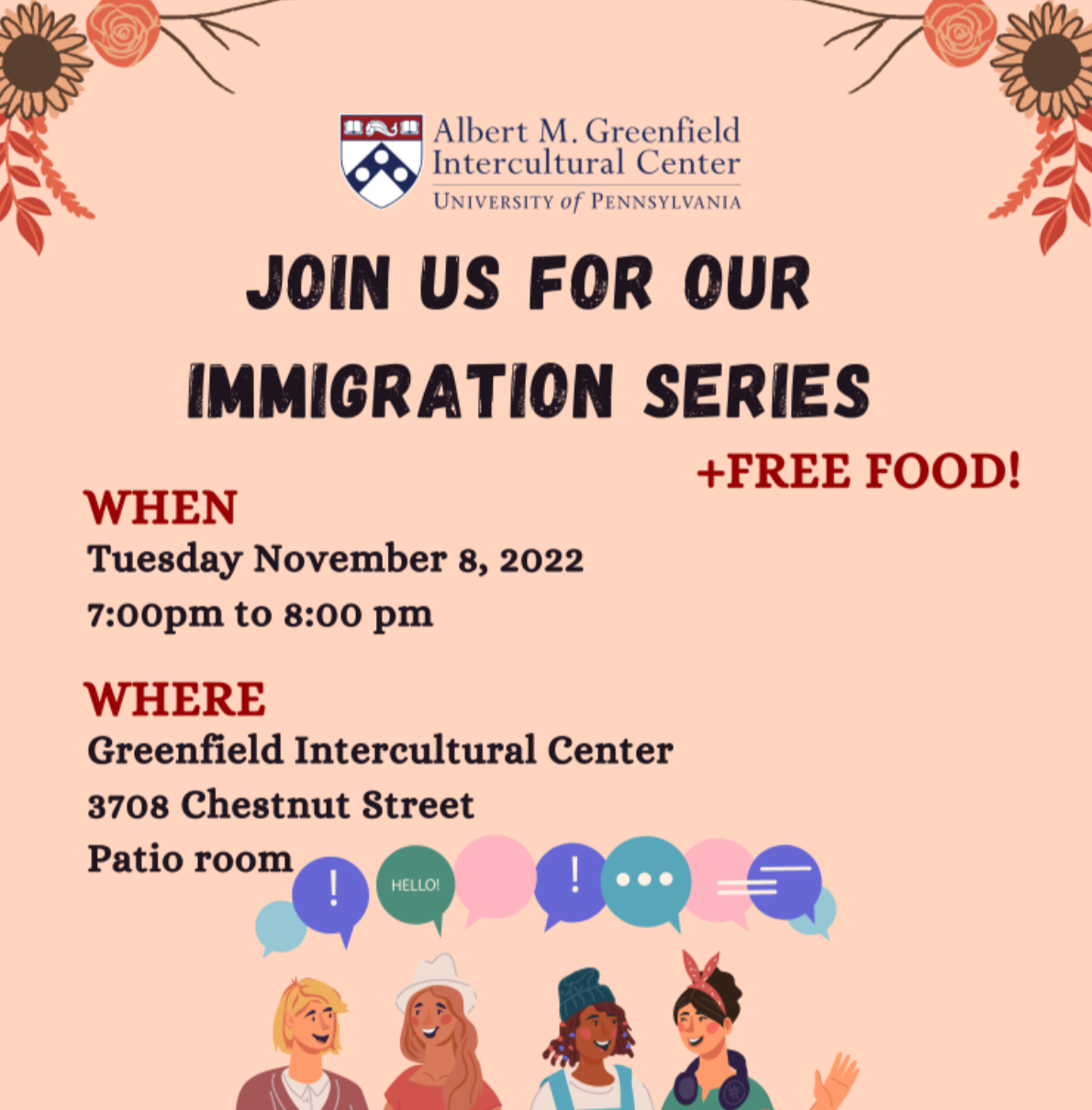 Immigration Series Flyer