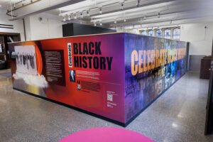Black History Month mural