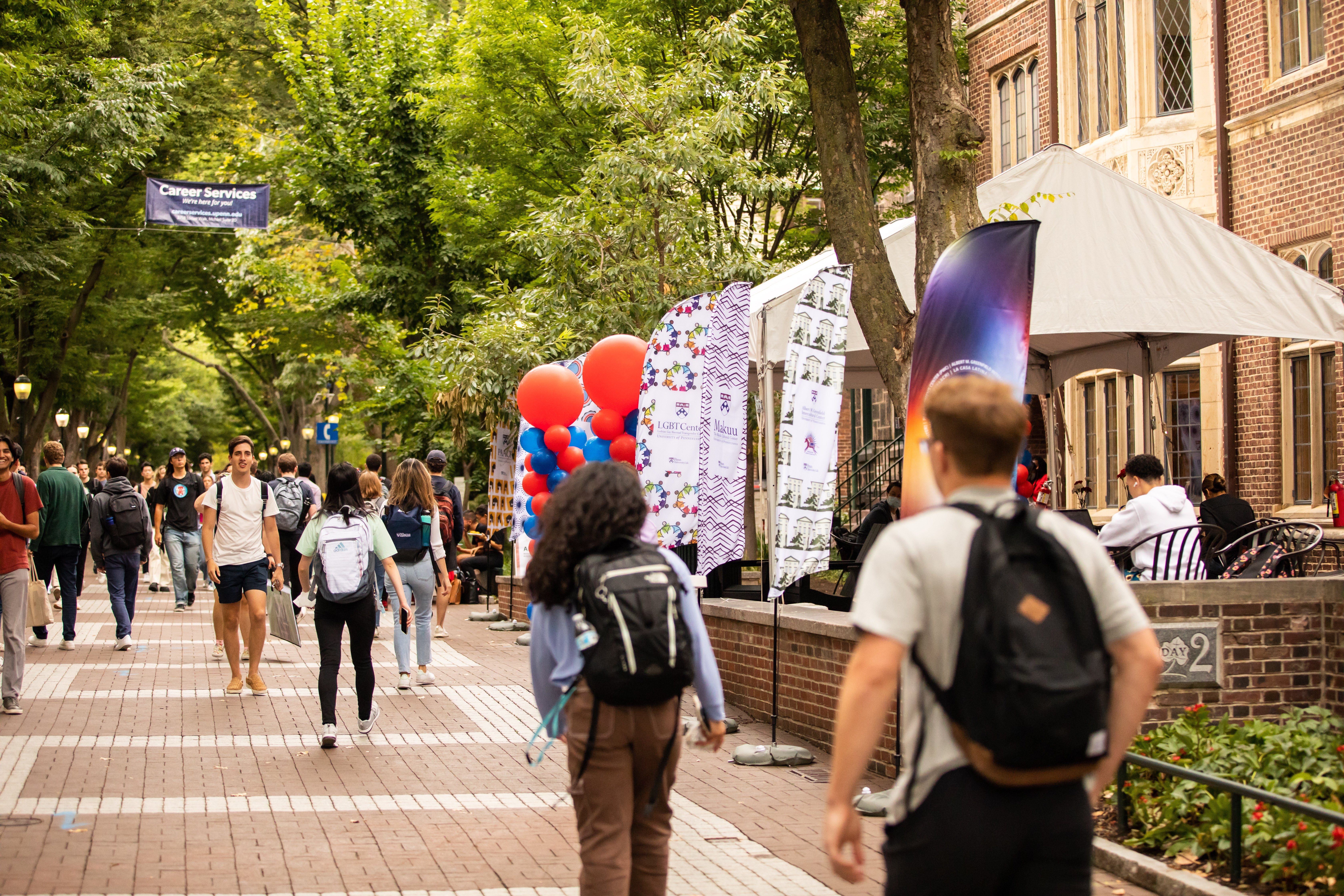 Upenn backpack top