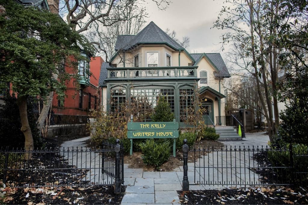 A full color photo of the Kelly Writers House.